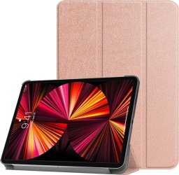 Etui na tablet iLike iLike Galaxy Tab S9 Ultra 14.6 Tri-Fold Eco-Leather Stand Case Rose Gold