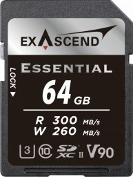 Karta ExAscend Essential SDXC 64 GB Class 10 UHS-II/U3 V90 (EX64GSDU2-S)