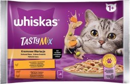 Whiskas Whiskas Karma dla kota w saszetkach Tasty Mix kremowe wariacje 4 x 85 g