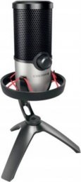 Mikrofon Cherry CHERRY UM 6.0 Advanced, microphone (black/silver, USB-C, jack)