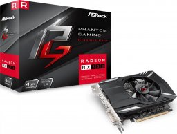 Karta graficzna ASRock Radeon RX 550 Phantom Gaming 4GB GDDR5 (PHANTOM G R RX550 4G)