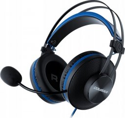 Słuchawki Cougar Cougar | Immersa Essential Blue | Headset | Driver 40mm /9.7mm noise cancelling Mic./Stereo 3.5mm 4-pole and 3-pole PC adapter / Blue