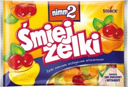  Nimm2 nimm2 Śmiejżelki Żelki owocowe wzbogacone witaminami 100 g