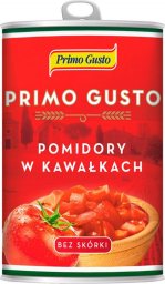  Primo Gusto Primo Gusto Pomidory krojone bez skórki 400 g