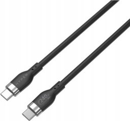 Kabel USB HyperDrive Kabel Hyper Juice 240W Silicone USB-C to USB-C Cable 2m - Black
