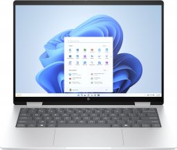 Laptop HP HP ENVY x360 14-fa0012nw AMD Ryzen™ 7 8840HS Hybryda (2w1) 35,6 cm (14") Ekran dotykowy 2.8K 16 GB LPDDR5-SDRAM 1 TB SSD Wi-Fi 7 (802.11be) Windows 11 Home Srebrny