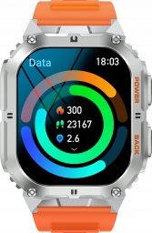 Smartwatch GlacierX Avalanche Select Pomarańczowy 