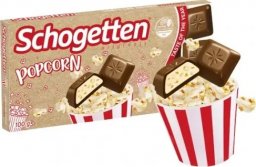  Schogetten Schogetten Czekolada mleczna z kawałkami Popcornu 100 g