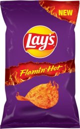 LAYs Lay's Flamin' Hot Chipsy ziemniaczane o smaku bardzo pikantnym 70 g