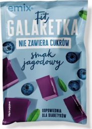  Emix Emix Fit Galaretka bez cukru o smaku jagodowym 25 g