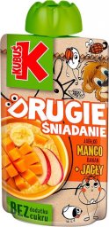  Kubuś Kubuś Drugie śniadanie Mus jabłko mango banan + jagły 100 g