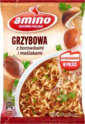  Amino Amino Zupa błyskawiczna grzybowa z borowikami i maślakami 57 g