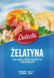 Delecta Delecta Żelatyna 50 g