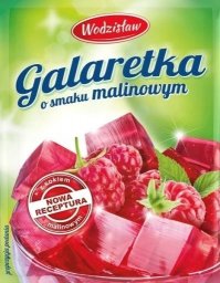 Wodzisław Wodzisław Galaretka o smaku malinowym 71 g