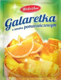 Wodzisław Wodzisław Galaretka o smaku pomarańczowym 71 g