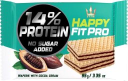  FLIS Flis Happy Fit Pro wafelek bez cukru o smaku kakowym 95 g