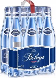 Woda Cisowianka Cisowianka Perlage Naturalna woda mineralna musująca niskosodowa 700 ml x 6 sztuk