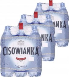 Woda Cisowianka Cisowianka Naturalna woda mineralna gazowana niskosodowa 1,5 l x 18 sztuk
