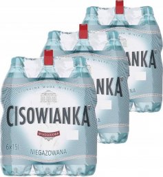 Woda Cisowianka Cisowianka Naturalna woda mineralna niegazowana niskosodowa 1,5 l x 18 sztuk