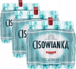 Woda Cisowianka Cisowianka Naturalna woda mineralna niegazowana niskosodowa 500 ml x 36 sztuk