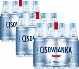 Woda Cisowianka Cisowianka Naturalna woda mineralna gazowana niskosodowa 500 ml x 36 sztuk