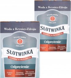 Woda Kryniczanka Kryniczanka Słotwinka naturalna woda lecznicza Odprężenie 3l x 2 sztuk