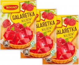  WINIARY Winiary Galaretka malinowy smak 71 g x 3 sztuk