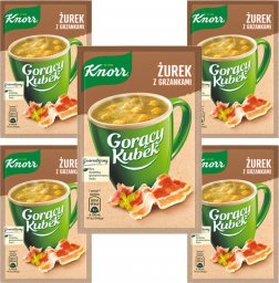 KNORR Knorr Gorący Kubek Żurek z grzankami 17 g x 5 sztuk