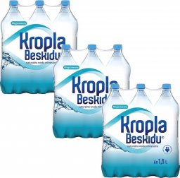 Woda Kropla Beskidu Kropla Beskidu Naturalna woda mineralna niegazowana 1,5 l x 18 sztuk