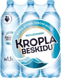 Woda Kropla Beskidu Kropla Beskidu Naturalna woda mineralna niegazowana 1,5 l x 6 sztuk