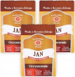 Woda Jan Woda Lecznicza w Kartonie Jan Oczyszczenie 3 l x 3 sztuk