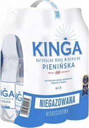 Woda KINGA PIENIŃSKA Kinga Pienińska Naturalna woda mineralna niegazowana 1,5 l x 6 sztuk