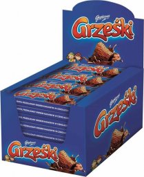 Goplana Grześki Wafel z kremem kakaowym w czekoladzie 36 g x 36 sztuk