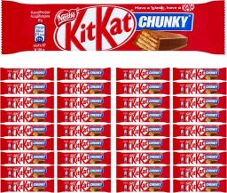 XXXXXXXX_Inny (Noname) KitKat Chunky Paluszek waflowy w mlecznej czekoladzie 40 g x 36 sztuk