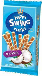 FLIS Flis Rurki Happy Swing o smaku kokosowym 150g
