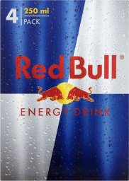 Red Bull Red Bull Napój energetyczny 4 x 250 ml