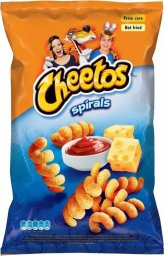  Cheetos Cheetos Chrupki kukurydziane o smaku ser-ketchup 130 g