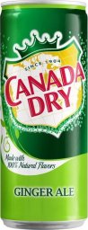  Schweppes Canada Dry Ginger Ale Napój gazowany o smaku imbirowym 330 ml
