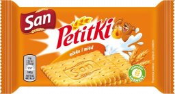 Petitki San Petitki Herbatniki mleko i miód 48 g