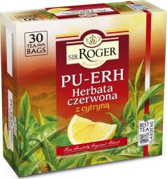 Sir Roger Sir Roger Herbata czerwona z cytryną PU-ERH 30 torebek