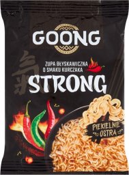  Goong Goong Strong Zupa błyskawiczna o smaku kurczaka piekielnie ostra 65 g