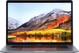 Laptop Apple Apple MacBook Pro A1707 2017r. i7-7700HQ 16GB 512GB SSD 2880x1800 AMD Radeon Pro 555 Klasa A MacOS Big Sur QWERTY PL