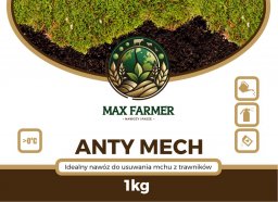 MAX FARMER ANTY MECH MAX FARMER nawóz do trawników 1kg