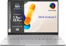 Laptop Asus Laptop Asus VivoBook S 14 OLED M5406NA-QD082W 14" 16 GB RAM 512 GB SSD Qwerty Hiszpańska AMD Ryzen 5 7535HS