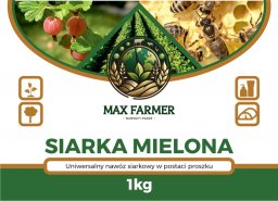  Siarka mielona MAX FARMER nawóz 1kg nawóz