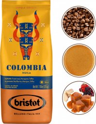 Kawa ziarnista BRISTOT BRISTOT COLOMBIA 225G beans
