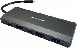 Stacja/replikator LC-Power USB-C z M.2 SSD (LC-HUB-C-MULTI-7-M2)