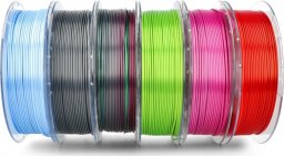 ROSA-PLAST Zestaw Filamentów Rosa3D PLA 1,75mm 6x350g - Multicolour Silk}