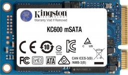 Dysk SSD Kingston KC600 256GB mSATA SATA III (SKC600MS/256G)