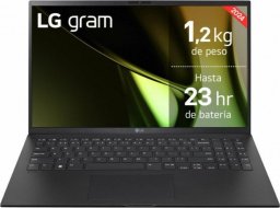 Laptop LG Laptop LG 15Z90S-G.AD78B 15,6" Intel Evo Core Ultra 7 155H 32 GB RAM 1 TB SSD Qwerty Hiszpańska